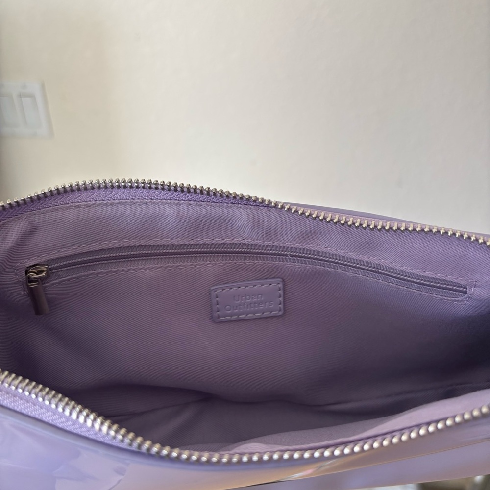 Urban Outfitters Purple Vegan Leather Shoulder Bag Handbag Purse - Picture 10 of 16